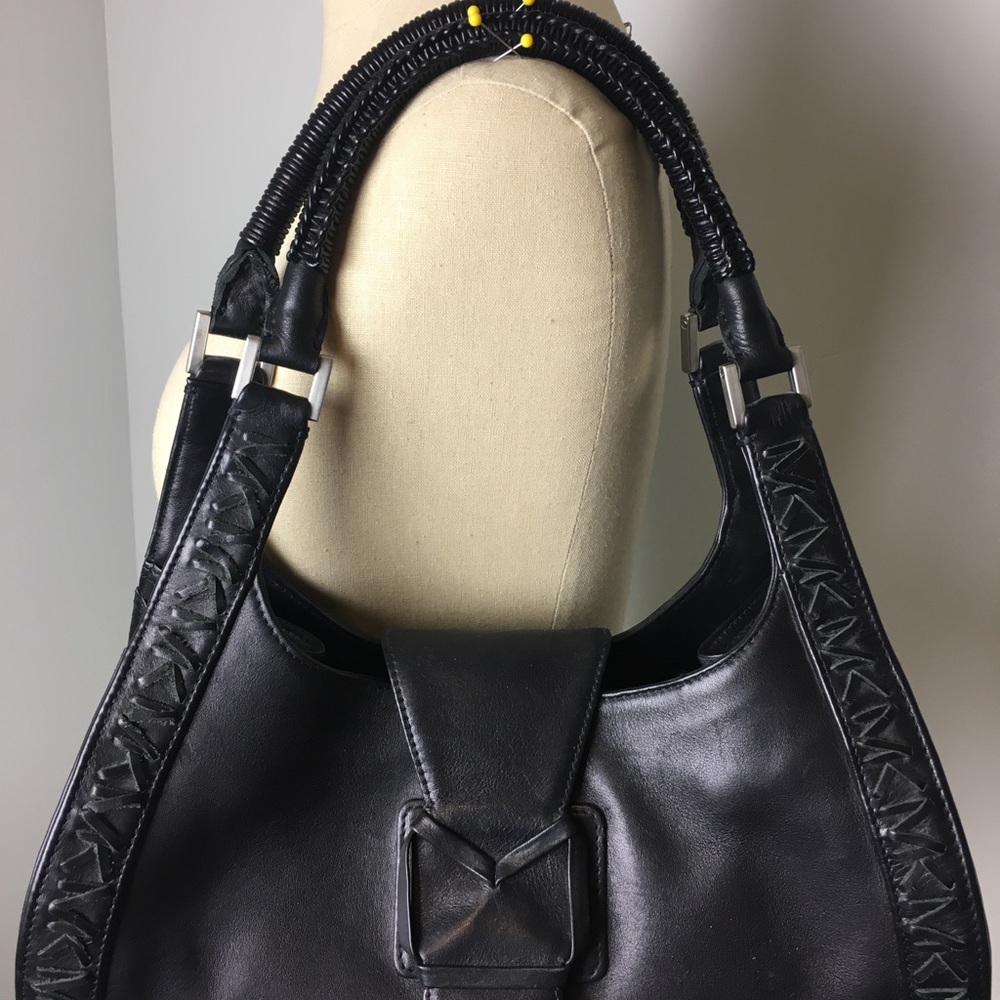 Michael Kors Black Leather Handbag